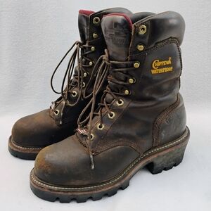 Chippewa Steel Toe Insulated Logger Boots, US Men 6.5 E - 25407